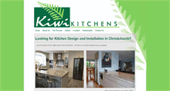 Desktop Screenshot of kiwikitchens.co.nz
